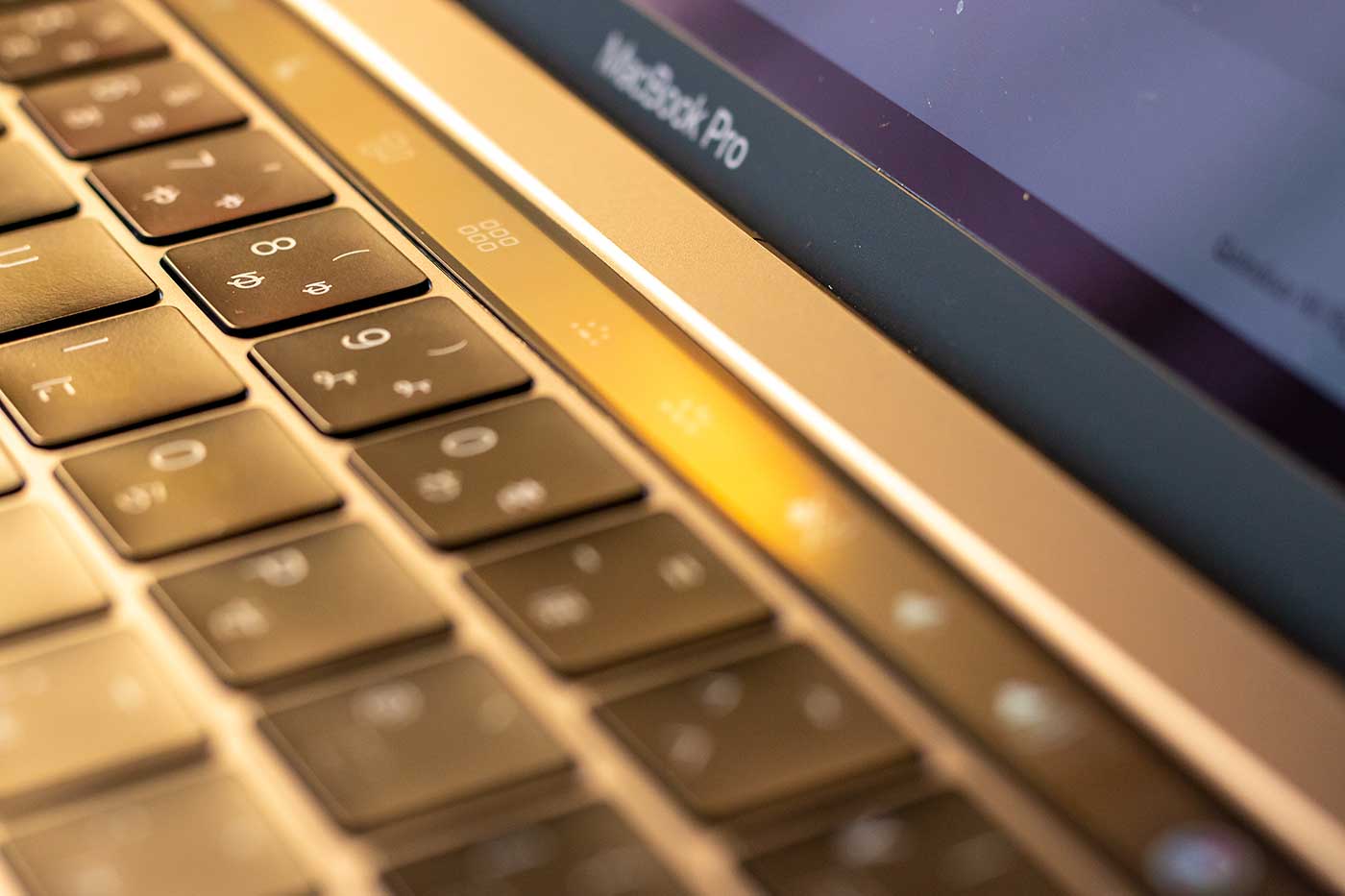 MacBookProのキーボード