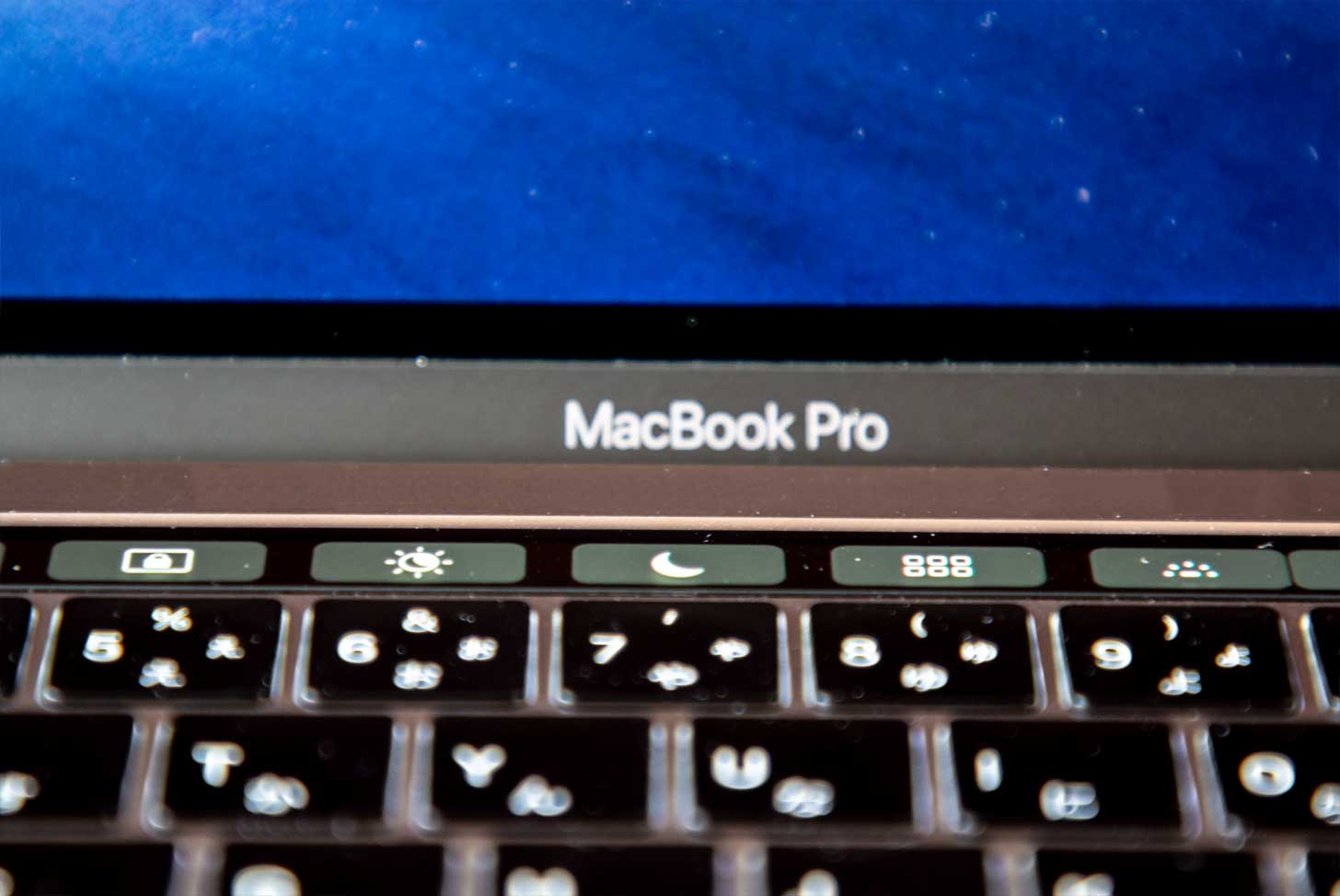 MacBookProのタッチバー