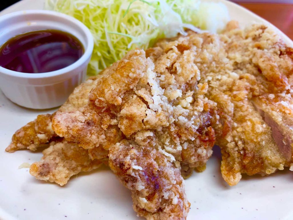 Sガストの若鶏竜田定食の竜田