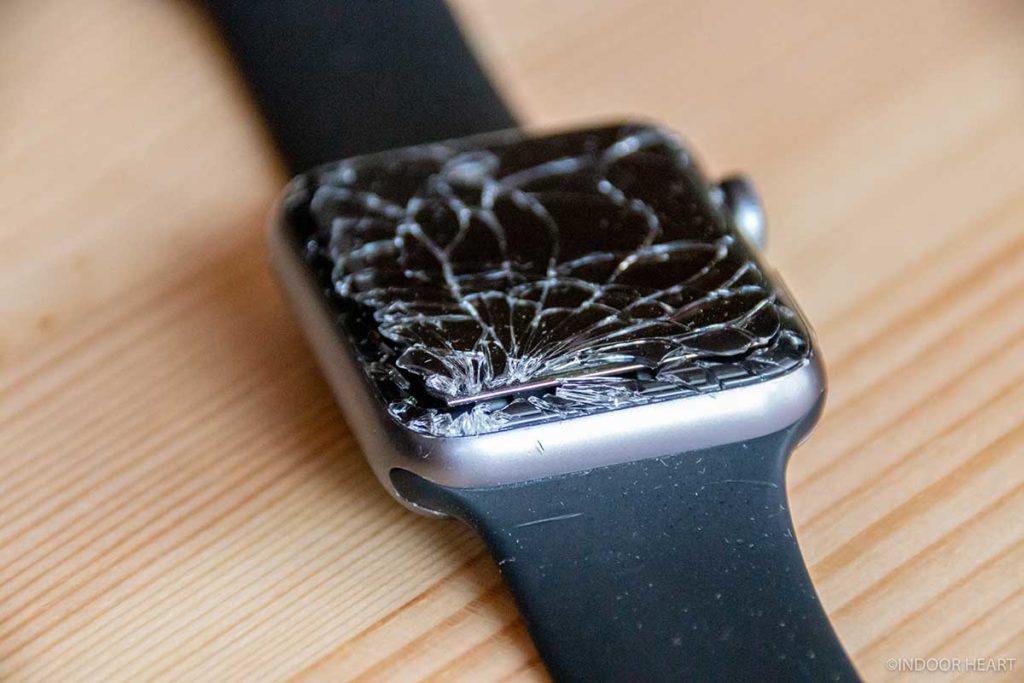 Apple Watchは割れるとこうなる！ 割れた原因や修理料金、AppleCareについて INDOOR HEART