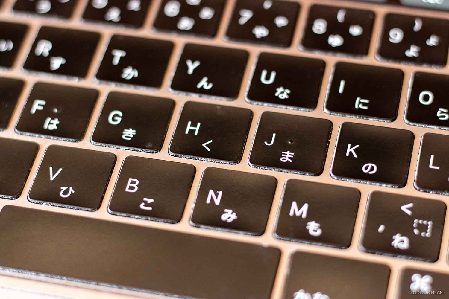 MacBook Pro 2018年モデルのキーボード