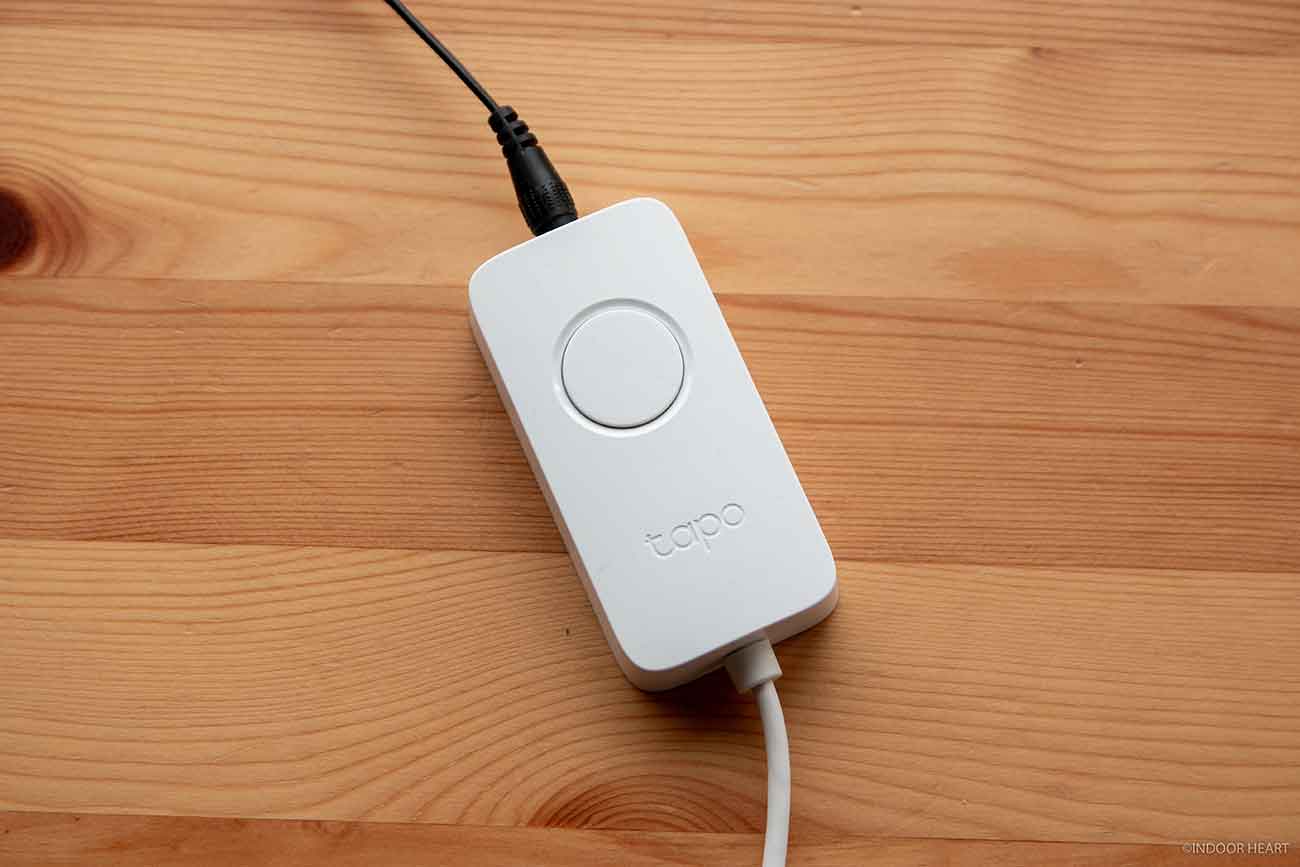TP-Link テープライト「Tapo L900-5」の電源ボタン
