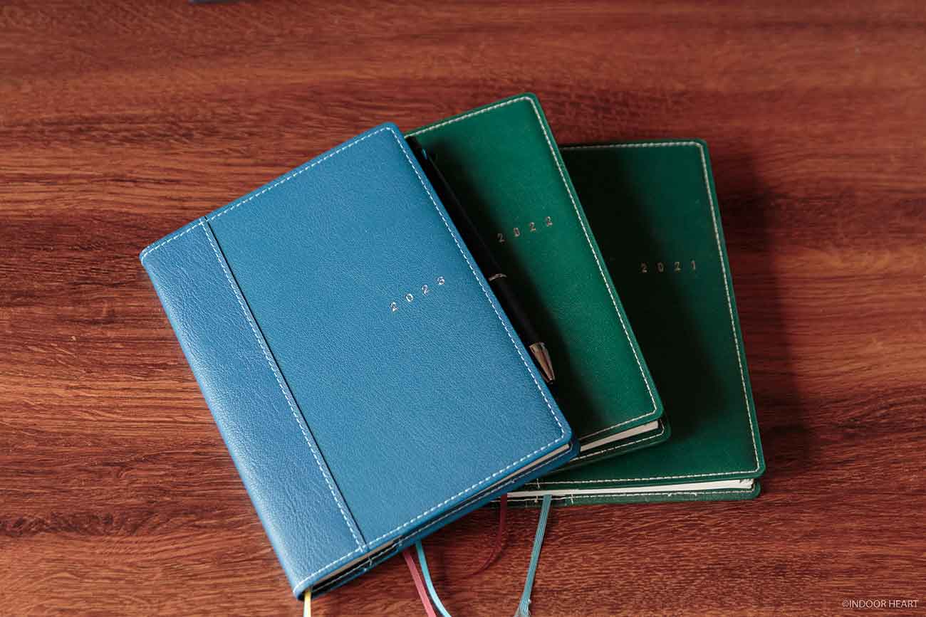 3冊の手帳