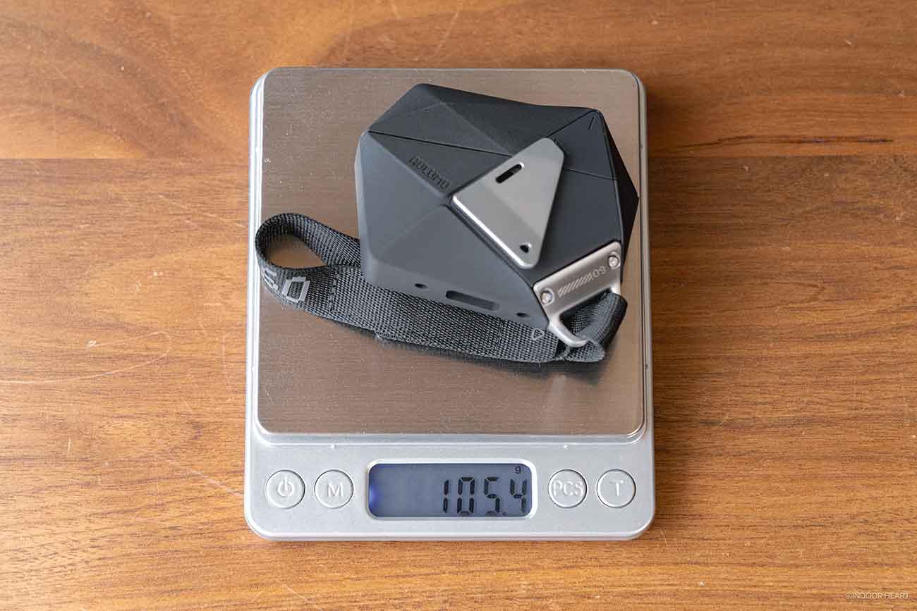 AULUMUのAirPods Proケース「A09」の重さ