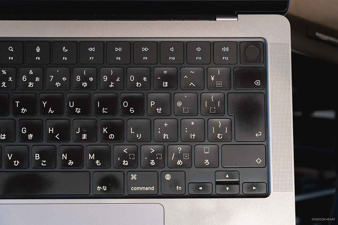 MacBookのキーボード