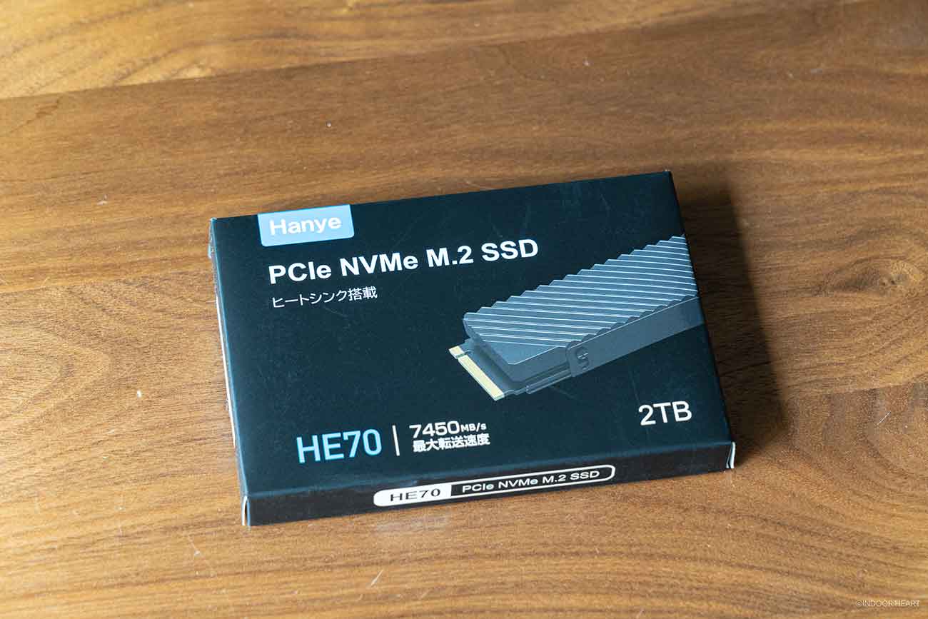 Hanye SSD 2TB PCIe Gen4x4 M.2 NVMe 2280