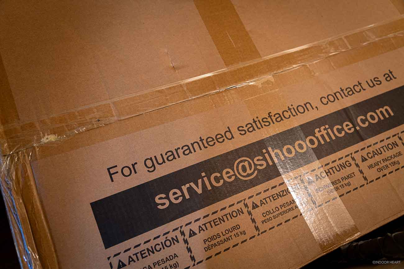 SIHOO DORO C300PROのダンボール箱