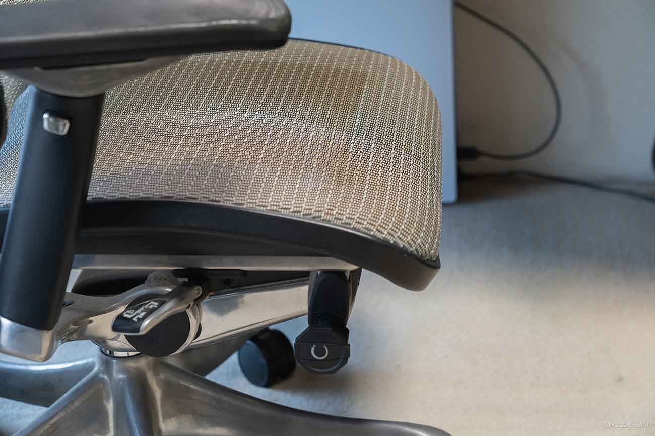 エルゴヒューマンの座面