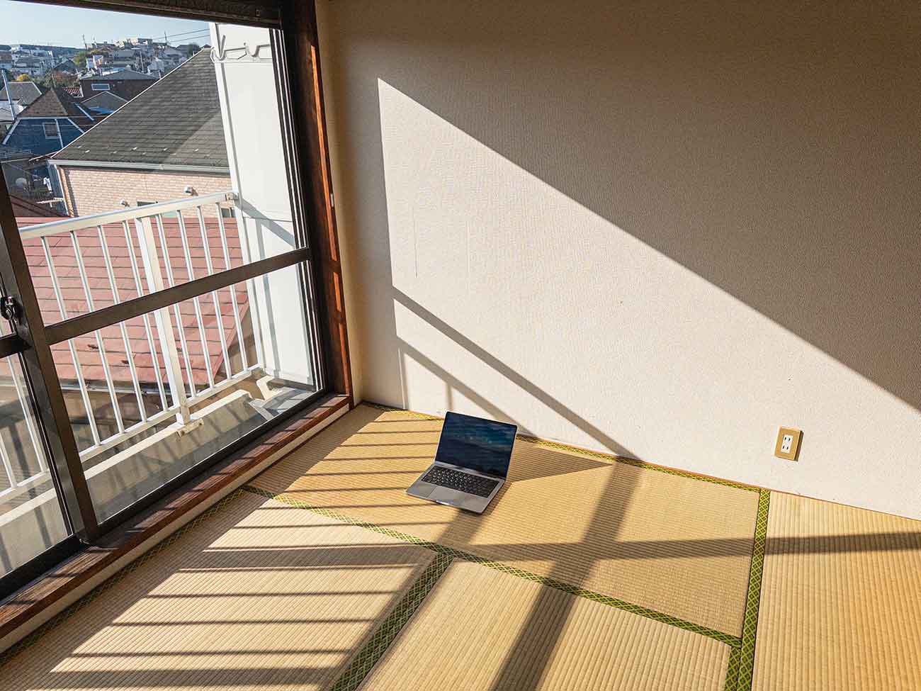 日当たりのいい和室