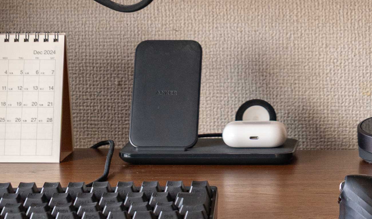 Anker「PowerWave+ 3 in 1 stand with Watch Holder」