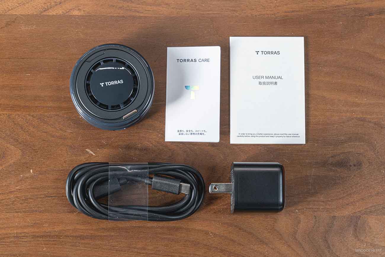 TORRASの「Ostand PolarCircle」の付属品