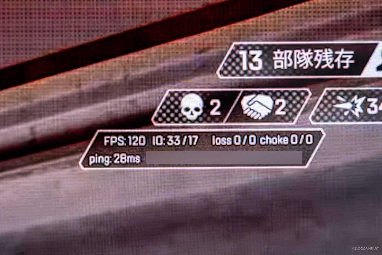 PS5版Apex Legendsで120Hz