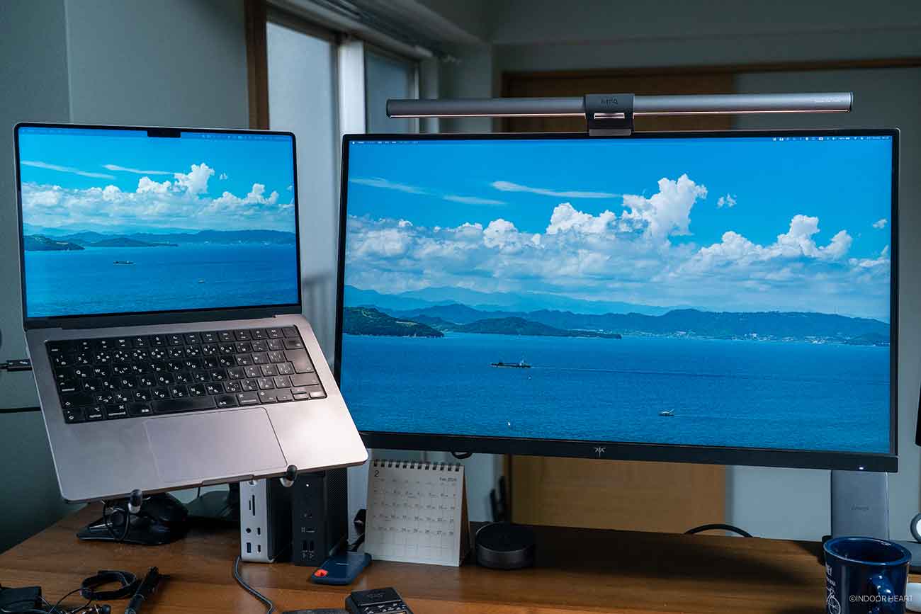 KTCの27インチ5Kモニター「H27P3」の色味比較