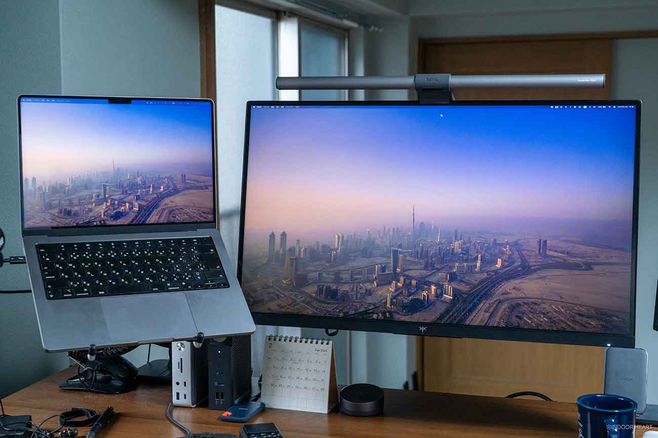 KTCの27インチ5Kモニター「H27P3」の色味比較