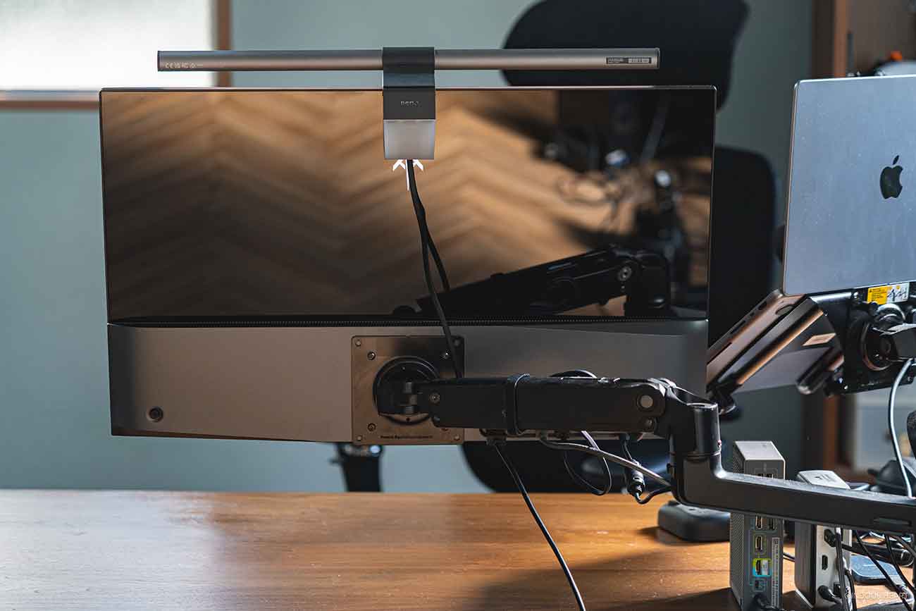 KTC「H27P3」にモニターアームを取りつけ