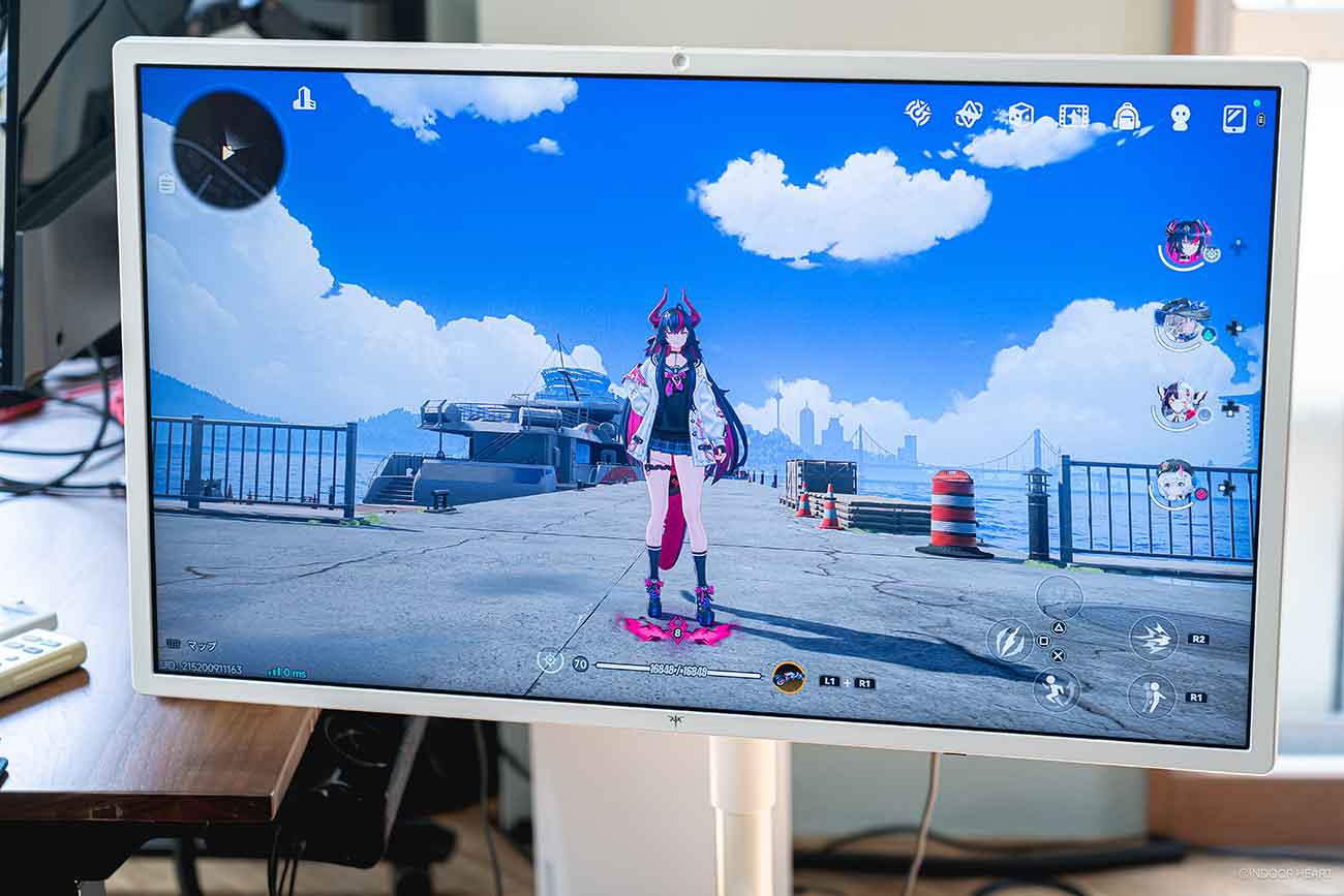 KTCのMegaPad A32Q7SとPS5を接続