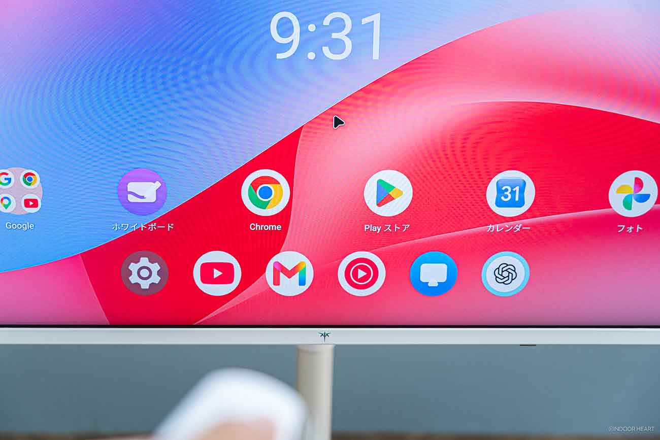 KTCのMegaPad A32Q7Sのリモコン操作