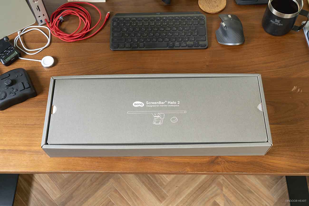 ScreenBar Halo 2の外箱