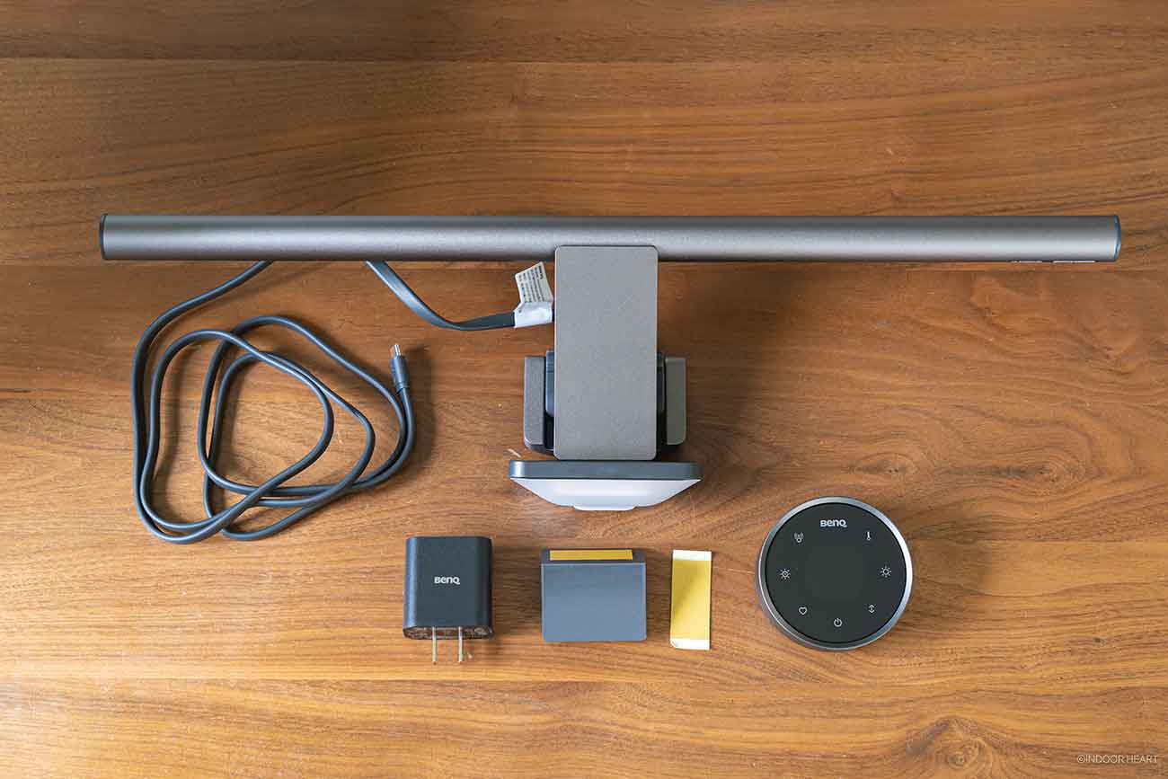 ScreenBar Halo 2の付属品一覧